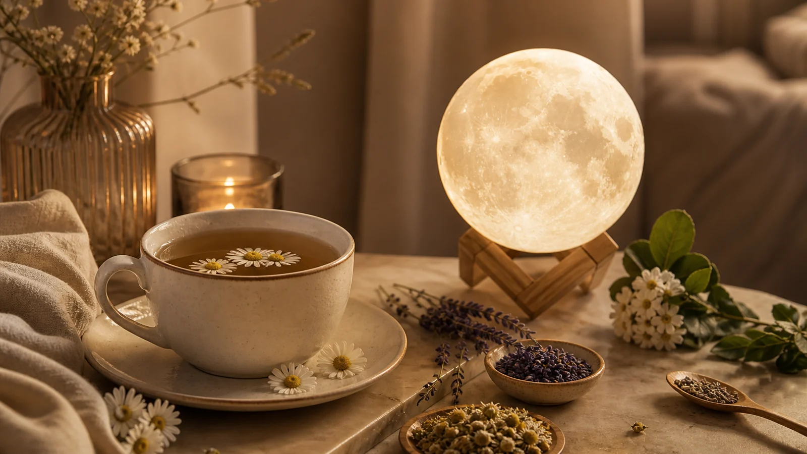 Comparaison entre routine L-théanine et mélatonine pour le sommeil
